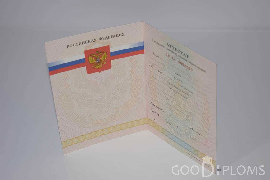 Аттестат За 11 Класс период выдачи 2008-2009 -  Кривой Рог