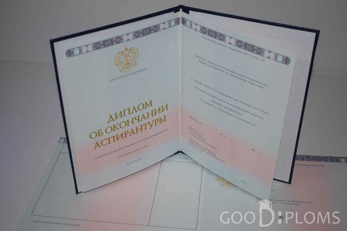 Диплом Аспирантуры период выдачи 2014-2020 -  Кривой Рог