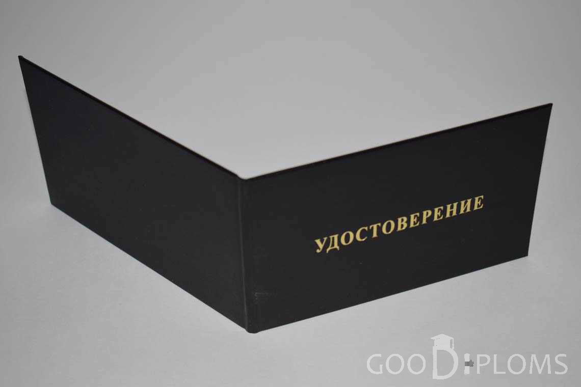 Удостоверение Интернатуры - Обратная Сторона период выдачи 1991-2006 -  Кривой Рог