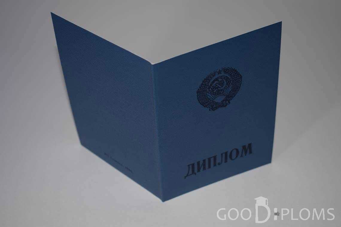 Диплом Училища - Обратная Сторона период выдачи 1978-1993  -  Кривой Рог