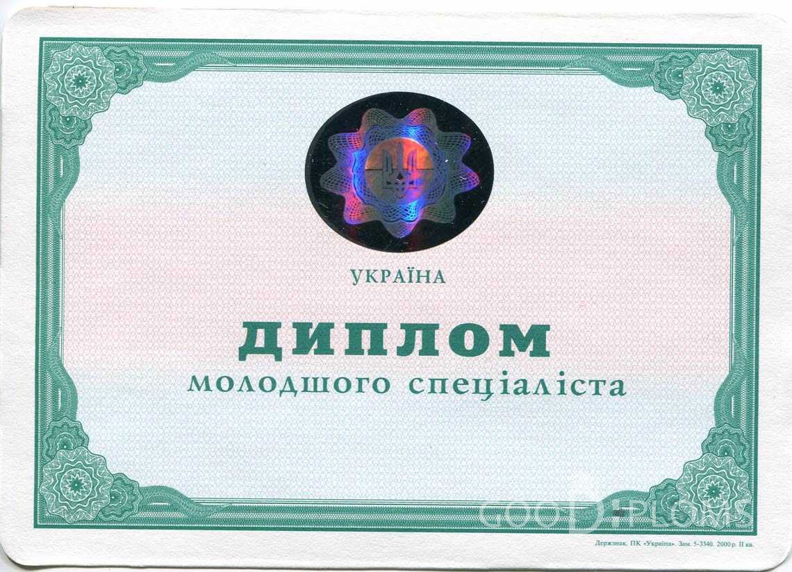 Украинский Диплом Техникума - Кривой Рог